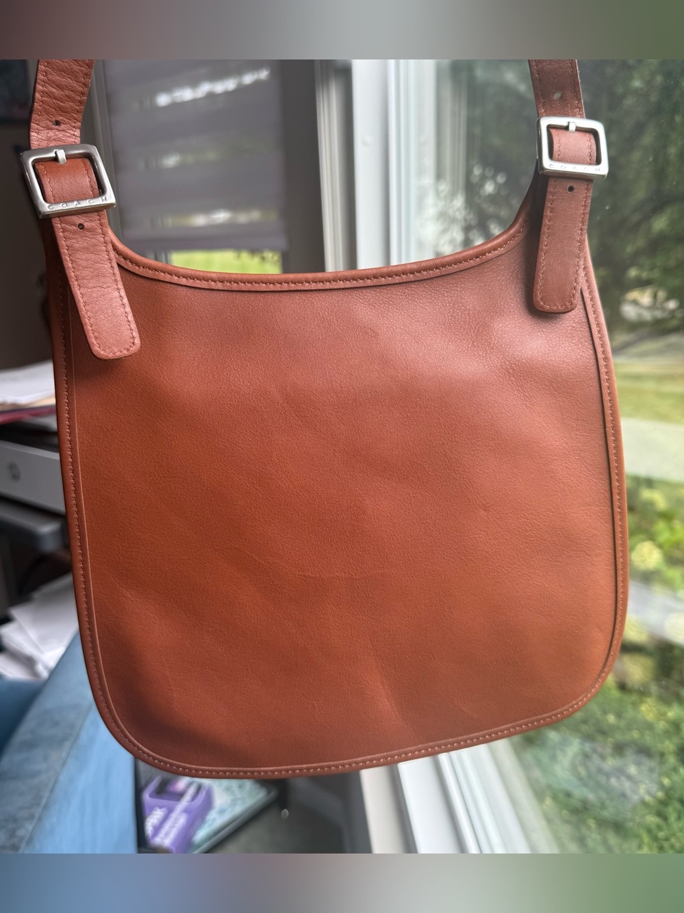 Vintage Coach Hippie Flap British Tan - Like New Mint Condition!!